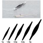 カツイチ デコイ 飛びキャロシンカー シルバー CS-1S ゆうパケット可