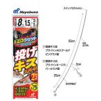 ハヤブサ ライトショット 投げキス スパーク 2本鈎2セット NT582 (投げ釣り仕掛け) ゆうパケット可