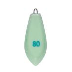 清光 六角シンカー 80号 (オモリ) ゆうパケット可