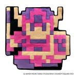 ドラクエIII そして伝説へ… ドットぬいぐるみクッション 戦士