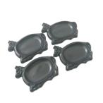  миниатюра материалы миниатюра стейк тарелка 4 шт. комплект 55mm×40mm цена единицы товара 69 иен / декоративный элемент материал оптовый почтовая доставка соответствует возможно 