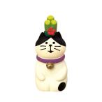 concombre コンコンブル 新春にゃんこ 門松 /メール便対応可/デコレ/ミニチュア/お正月飾り/2022寅年