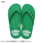 ST BEACH SANDALS (ST пляжные шлепанцы ) 26cm GREEN Stream Trail( Stream Trail )