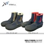 エクセル FP-5740 鮎タビ (フエルト) 先丸中割 ブラック×レッド LL 鮎釣り