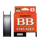 BBブレイド スティールグレー #0.6号-300m シマノ PEライン