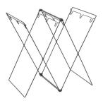 ユニフレーム UFダストスタンド4 611739 ゴミ箱 キャンプ 道具 アウトドア 用品 爆買