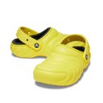 クロックス CROCS メンズサンダル CLASSIC LINED OVERPUFF CLOG (CYBER YELLOW) 210059-77J　フィットハウス
