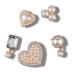ショッピングCROCS クロックス CROCS シューズアクセサリー PEARLY HEARTS 5PACK パーリー ゲート 5パック 10013257　フィットハウス