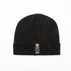 ポロラルフローレン POLO RALPH LAUREN ニット帽 SOLID FLAG BEAR BEANIE ベア ビーニー PC1565　フィットハウス