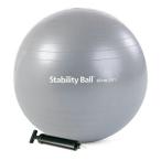 65cm stability мяч серебряный насос имеется Stability Ball Merrithewmeli колодка пилатес баланс стрейч тренировка ma Индия корпус 