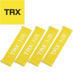 TRX ミニバンド(30.5cm) エキストラライト(4本セット) (TRX正規品)