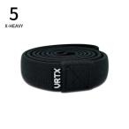 VRTX フィットネスバンド  強度5 X-HEAVY 4595641090177| トレーニングバンド 筋トレ リハビリ 洗濯可 おしゃれ