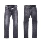 DIESEL ディーゼル SLEENKER 09A17 メンズ ウォッシュ加工 ストレッチ スキニー デニム ブラック