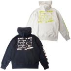 DIESEL S-MACS-HOOD-G7 バックプリント メンズ ビッグシルエット フーディ パーカー