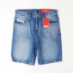 DIESEL ディーゼル D-STRUKT SHORT ヴィンテージ ウォッシュ デニム ショートパンツ
