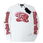 DSQUARED2 ディースクエアード S71GD1388 メンズ サイド ロゴ 長袖 Tシャツ ロンT
