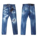 DSQUARED2 ディースクエアード S74LB1436 COOLGUY メンズ ダメージ ウォッシュ 加工 デニム