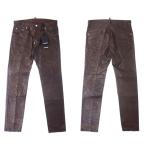 ショッピングディースクエアード DSQUARED2 ディースクエアード S71LB0986 COOLGUY コーティング加工 デニム ブラウン