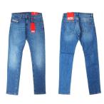 ショッピングdiesel DIESEL ディーゼル D-STRUKT 0EKAI ストレッチ スリム テーパード インディゴ デニム