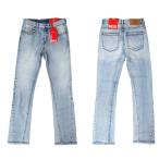 ショッピングdiesel DIESEL ディーゼル D-VOCS 9C08L ブーツカット ストレッチ ライトインディゴ デニム