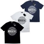 DIESEL ディーゼル T-JUST メンズ オーバルD ロゴ クルーネック 半袖 Tシャツ
