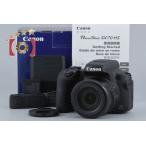 【中古】Canon キヤノン PowerShot SX70 HS ブラック コンパクトデジタルカメラ 元箱付き