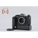 【中古】Canon キヤノン AE-1 PROGRAM ブラック + MA モータードライブ