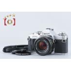 【中古】Canon キヤノン AV-1 シルバー + New FD 50mm f/1.8