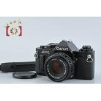 【中古】Canon キヤノン AV-1 ブラック + New FD 50mm f/2