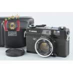 【中古】Canon キヤノン Canonet QL17 ブラック レンジファインダーカメラ