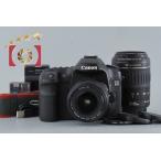 【中古】Canon キヤノン EOS 40D + EF-S 18-55mm f/3.5-5.6 II USM + EF 55-200mm f/4.5-5.6 II USM