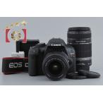 【中古】Canon キヤノン EOS Kiss X4 ダブルズームキット シャッター回数僅少
