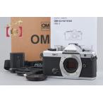 【中古】OM SYSTEM オーエム システム OM-3 シルバー ミラーレス一眼カメラ 元箱付き