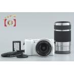 [ б/у ]SONY Sony α5100 ILCE-5100 двойной zoom линзы комплект белый 