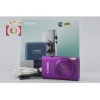 【中古】Canon キヤノン IXY 600F パープル コンパクトデジタルカメラ 元箱付き