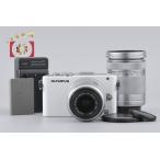 [ б/у ]OLYMPUS Olympus PEN Lite E-PL3 двойной zoom линзы комплект белый 
