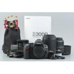 [ б/у ]Nikon Nikon D3000 двойной zoom комплект shutter частота . немного 