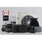 [ б/у ]SONY Sony α NEX-5R энергия zoom линзы комплект черный shutter частота . немного изначальный с коробкой 