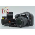 [ б/у ]SONY Sony α100 DSLR-A100 zoom линзы комплект черный 