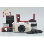 [ б/у ]PENTAX Pentax Q двойной линзы комплект белый shutter частота . немного 