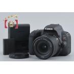 【中古】Canon キヤノン EOS Kiss X9 EF-S 18-55 IS STM レンズキット ブラック シャッター回数僅少