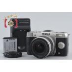 [ б/у ]PENTAX Pentax Q10 zoom линзы комплект серебряный shutter частота . немного 