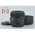 【中古】SIGMA シグマ Art 30mm f/1.4 DC HS
