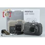 【中古】RICOH リコー PENTAX ペンタックス WG-1000 グレー 防水アクションカメラ 元箱付き