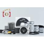 [ б/у ]OLYMPUS Olympus PEN Lite E-PL5 двойной zoom линзы комплект серебряный shutter частота . немного 