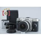 [ б/у ]PENTAX Pentax Q7 zoom линзы комплект серебряный shutter частота . немного 