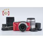 [ б/у ]Panasonic Panasonic LUMIX DMC-GF6 двойной zoom линзы комплект красный 