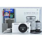 [ б/у ]OLYMPUS Olympus PEN Lite E-PL3 двойной zoom линзы комплект белый shutter частота . немного изначальный с коробкой 