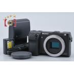 [ б/у ]SONY Sony α NEX-7 черный беззеркальный однообъективный камера shutter частота . немного 