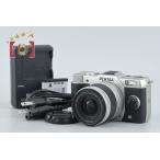 [ б/у ]PENTAX Pentax Q7 zoom линзы комплект серебряный shutter частота . немного 